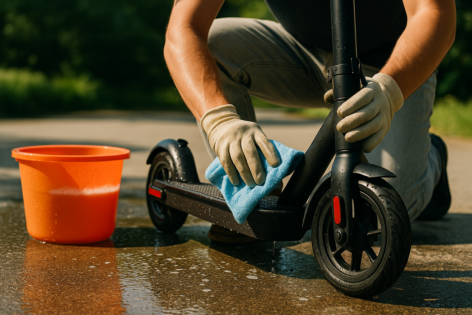 How to Clean Your E-Scooter the Right Way – Keep Your Ride Looking and Running Like New