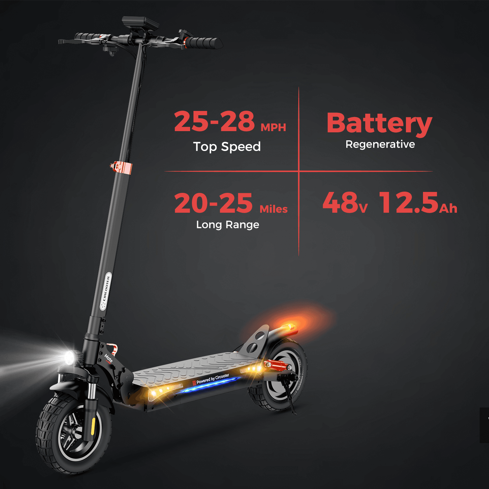 Refurbished M Electric Scooter 800W,25miles