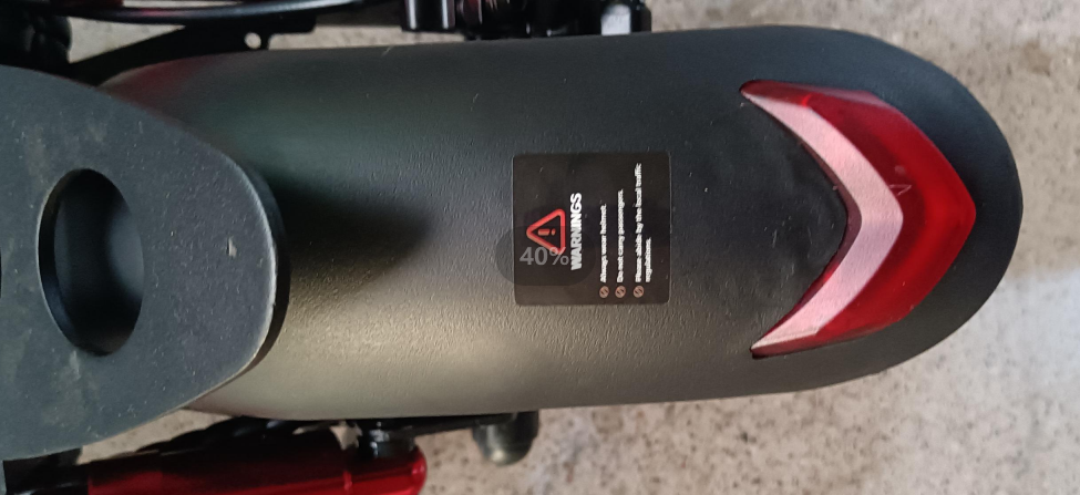 iScooter Electric Scooter Fender Rear Mudguard for iX3