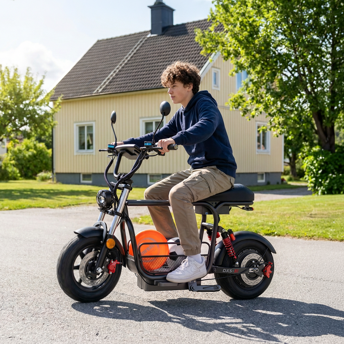 iScooter DX5 Electric Scooter with Seat