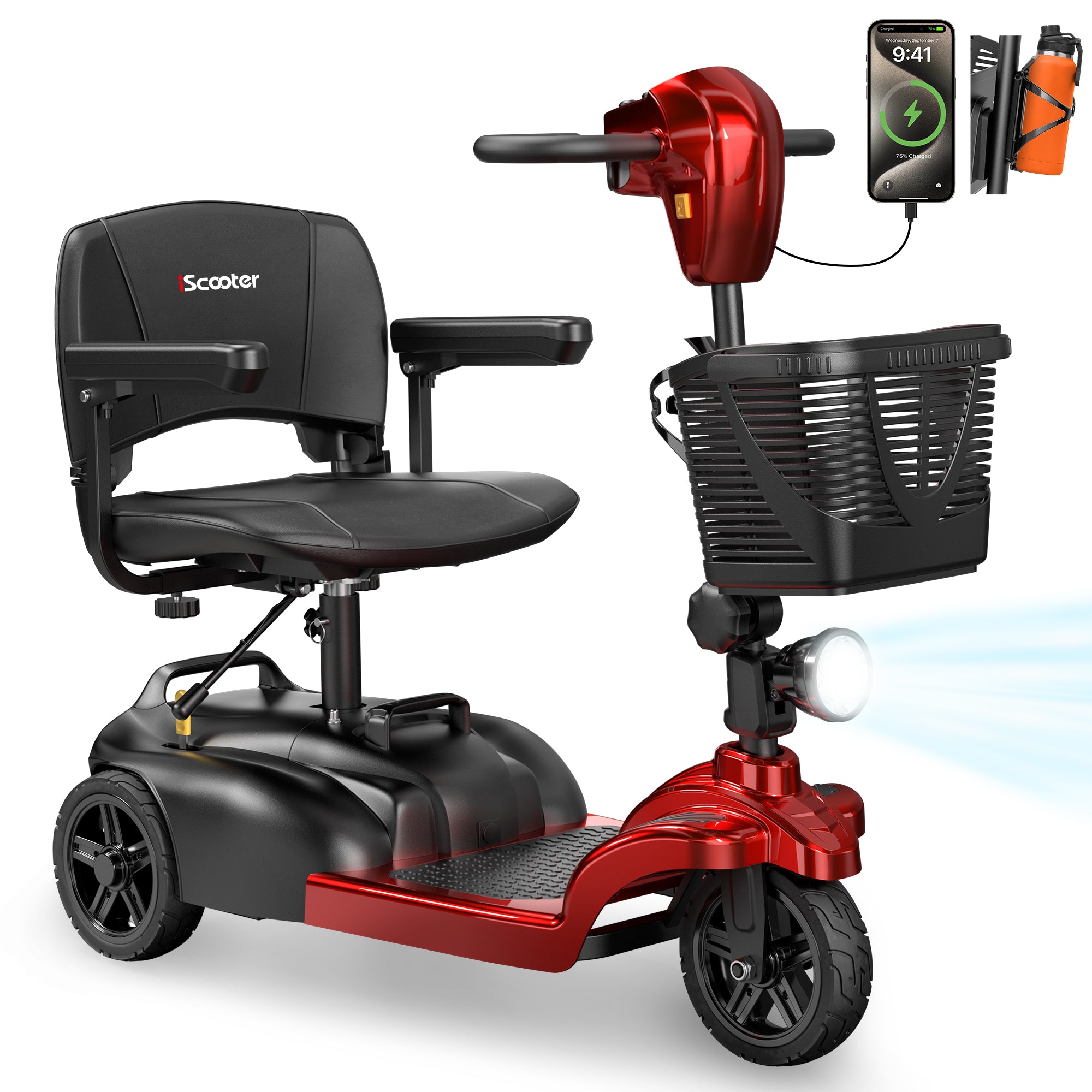 iScooter X01 Mobility Scooter 3 Wheels
