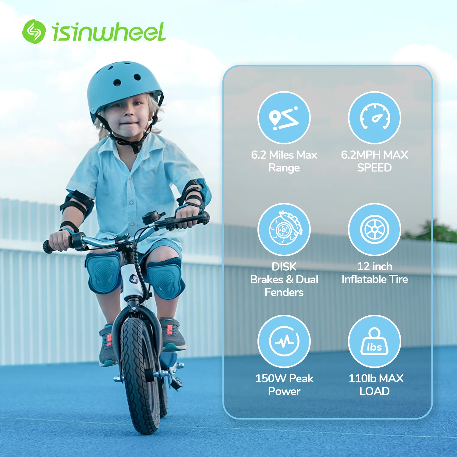 SK12 Electric Bike for Kids