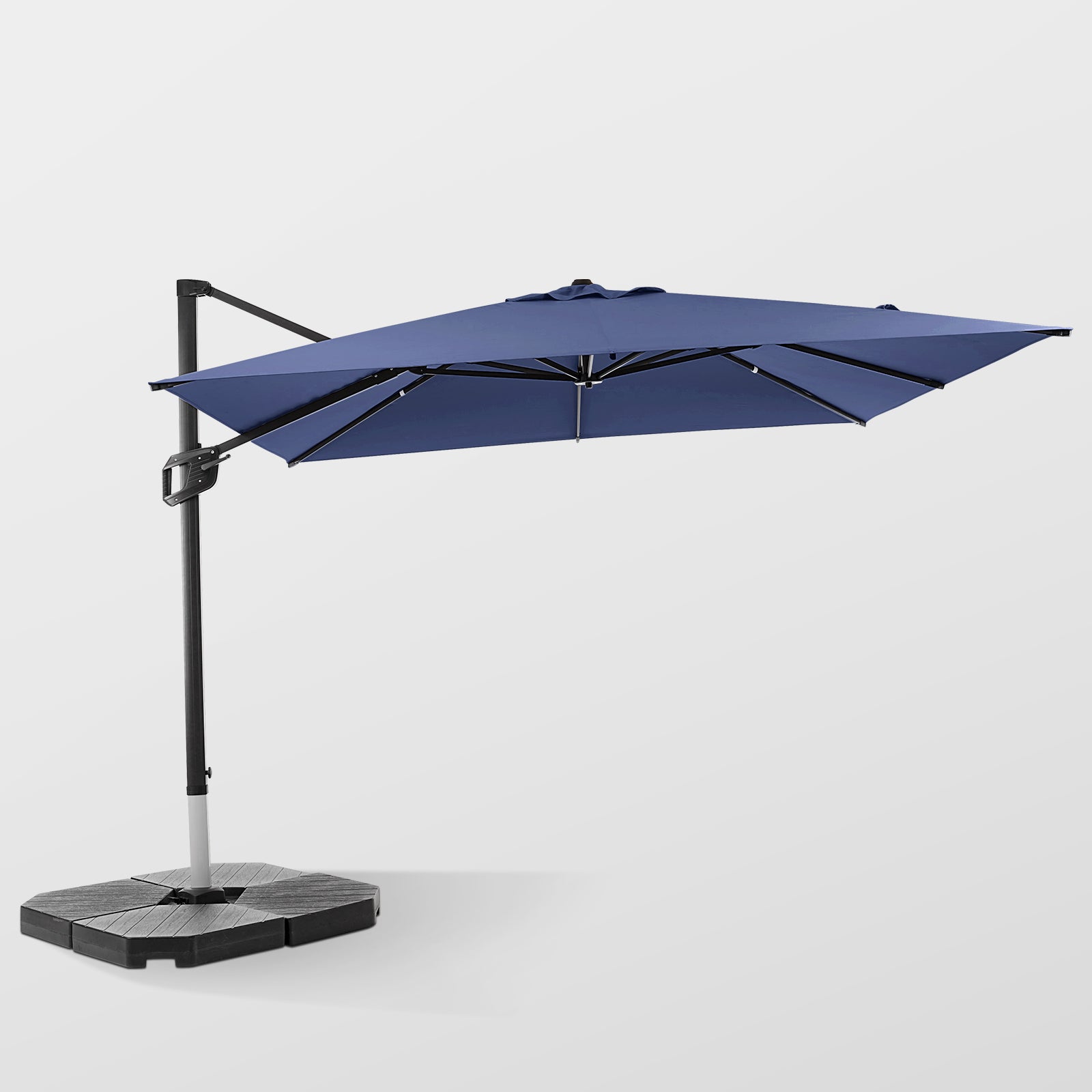 iScooter Outdoor Cantilever Telescopic Umbrella