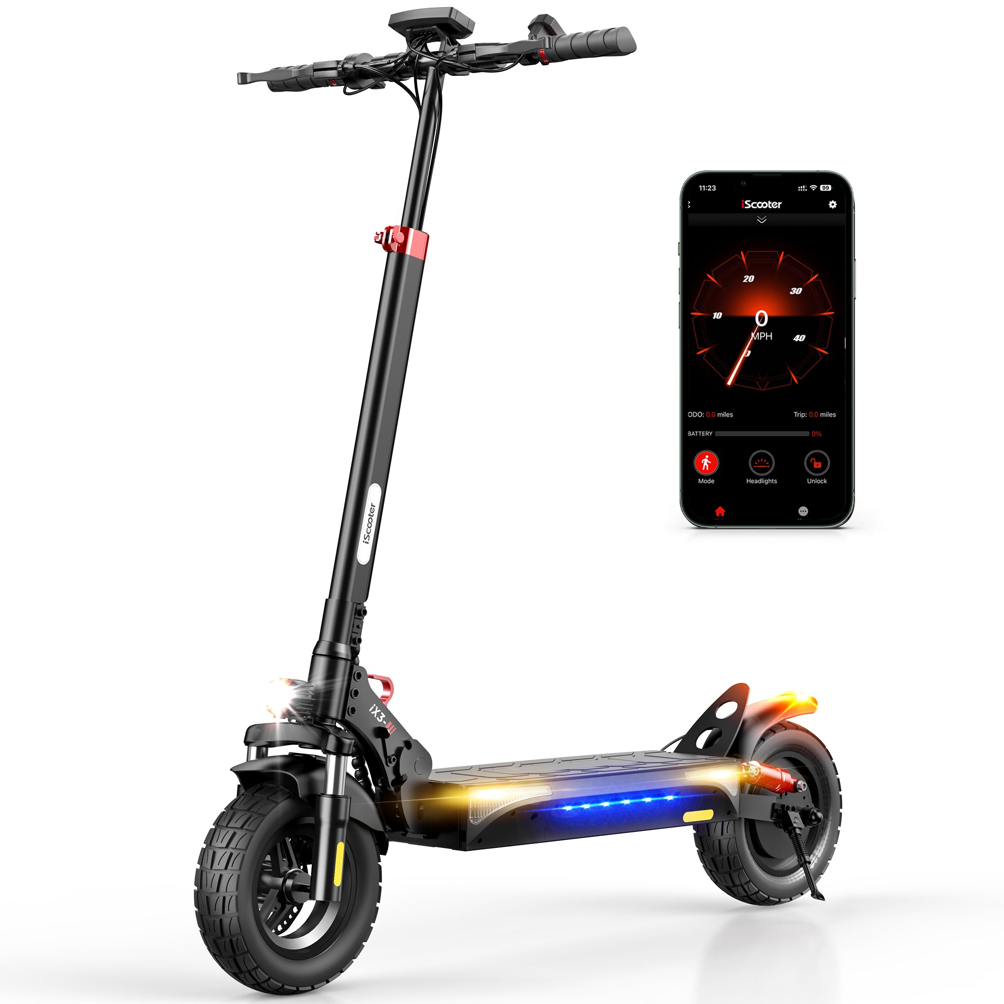 iScooter iX3 800W Off Road Electric Scooter