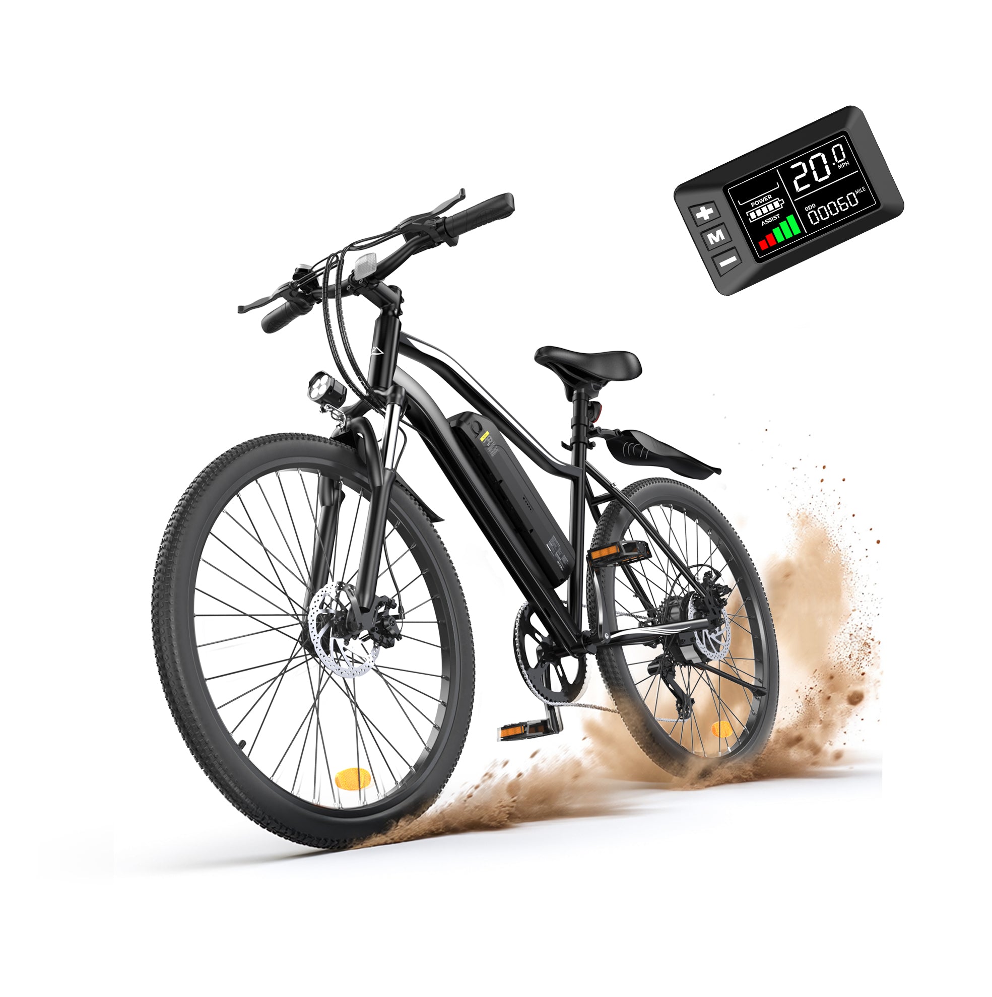 EB3 Bicicleta elétrica com motor de 500 W para adultos