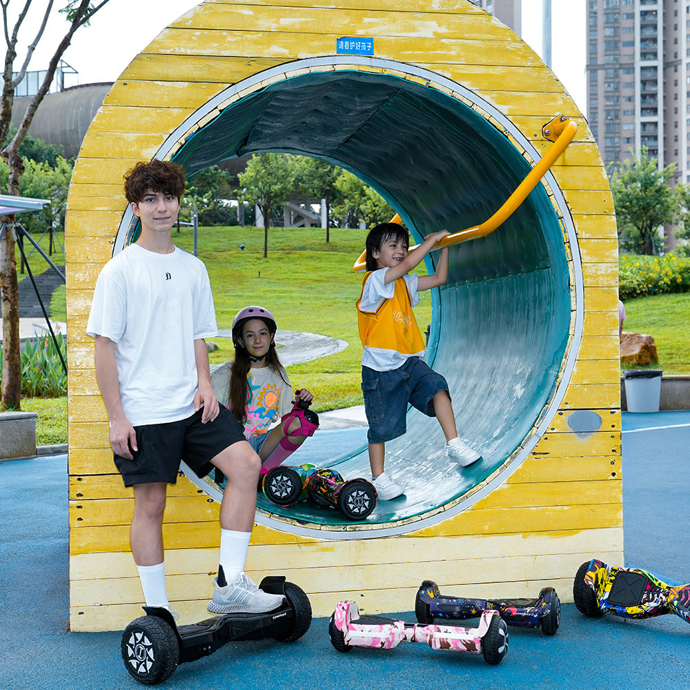 H1 6.5" Bluetooth Hoverboard For Kids 500W Motor&LED Wheel