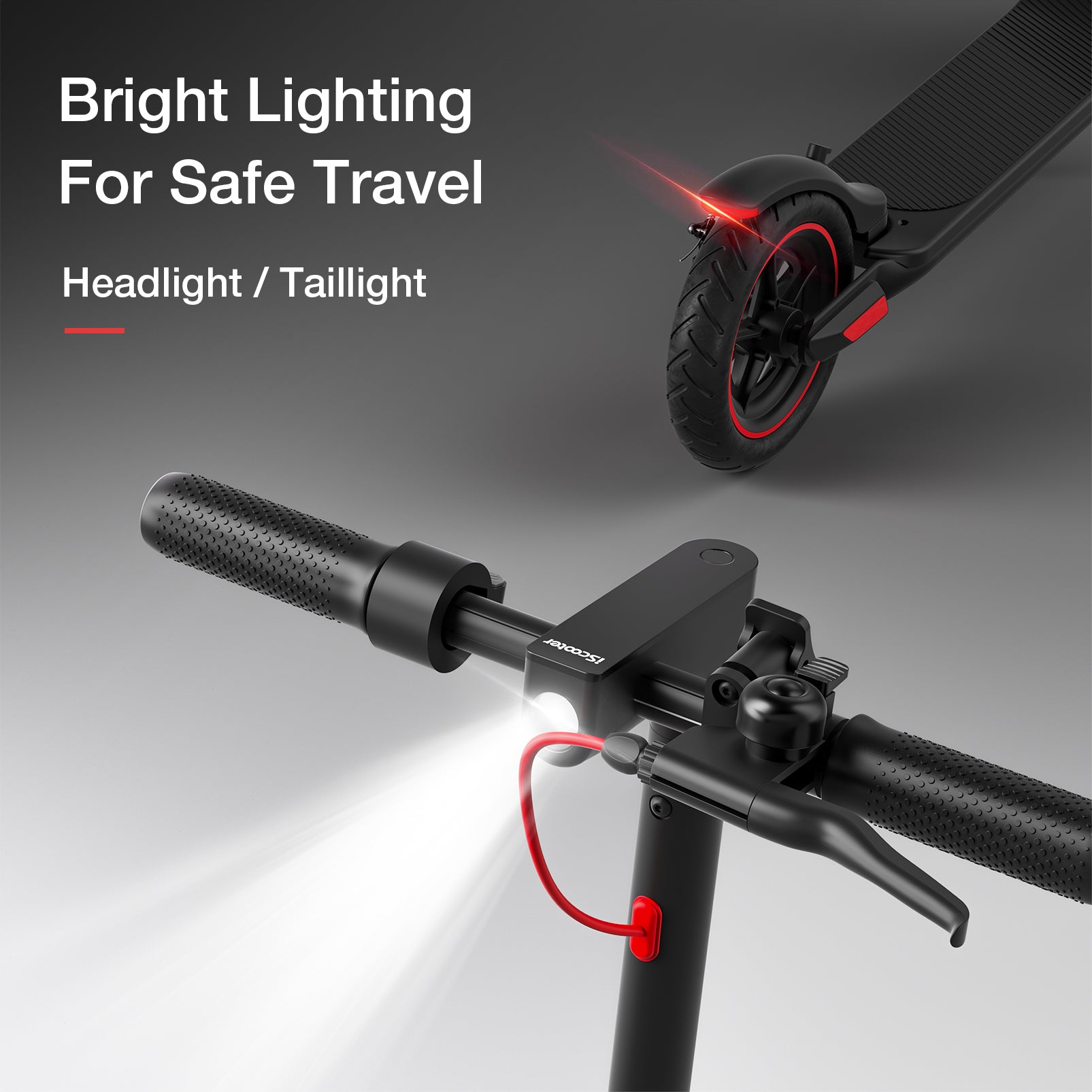 iScooter i8M Electric Scooter 15 Miles Long Range, 19 MPH Top Speed