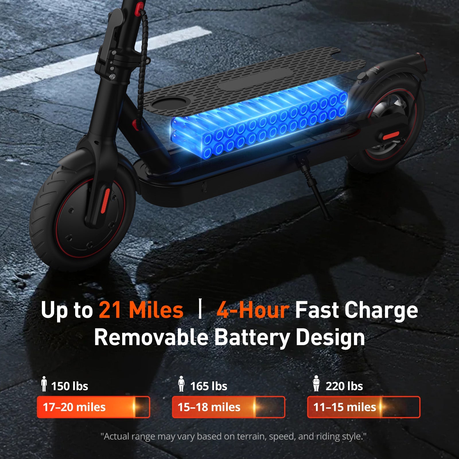 X3 Scooter elétrica para adultos, motor de 350 W, 30 km/h