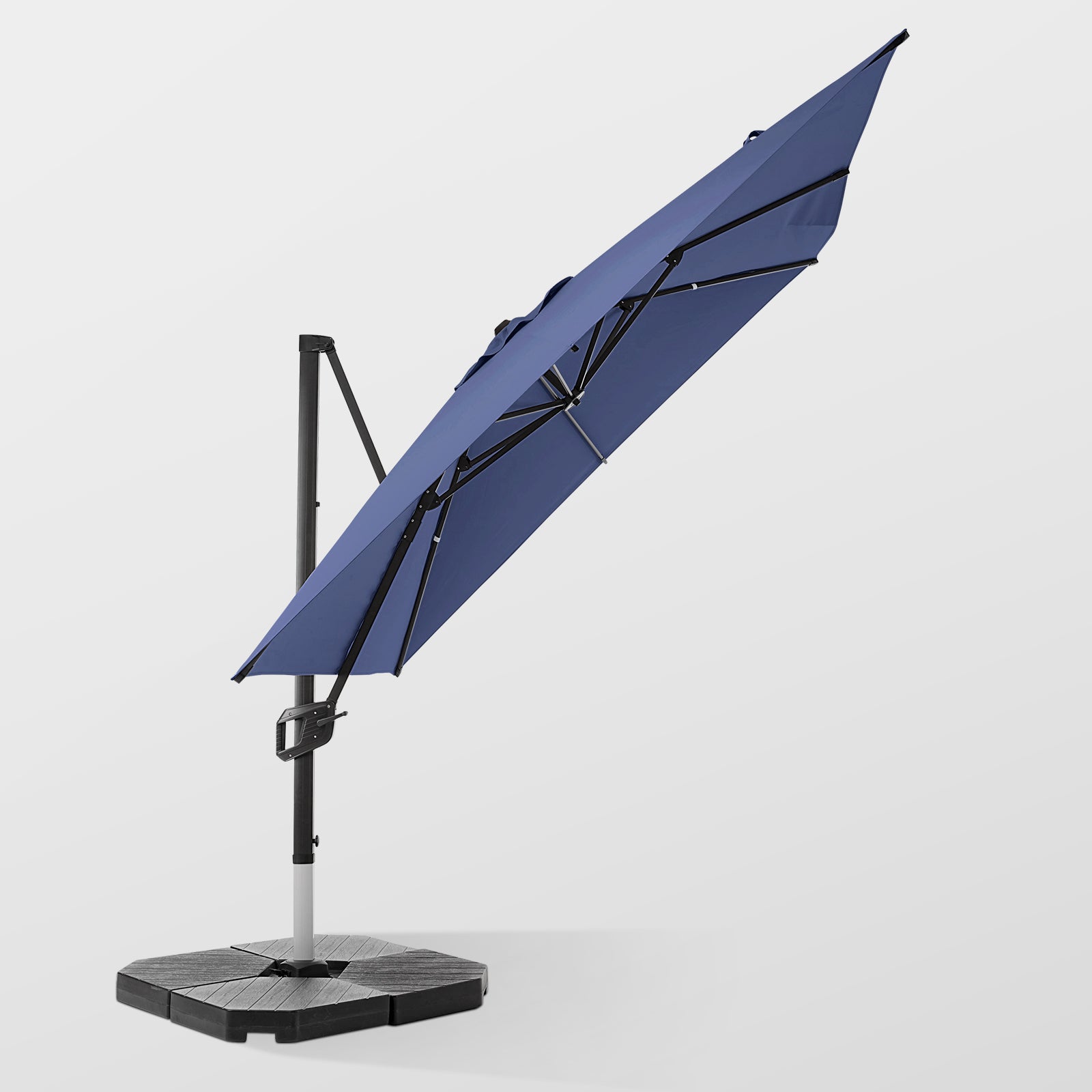 iScooter Outdoor Cantilever Telescopic Umbrella