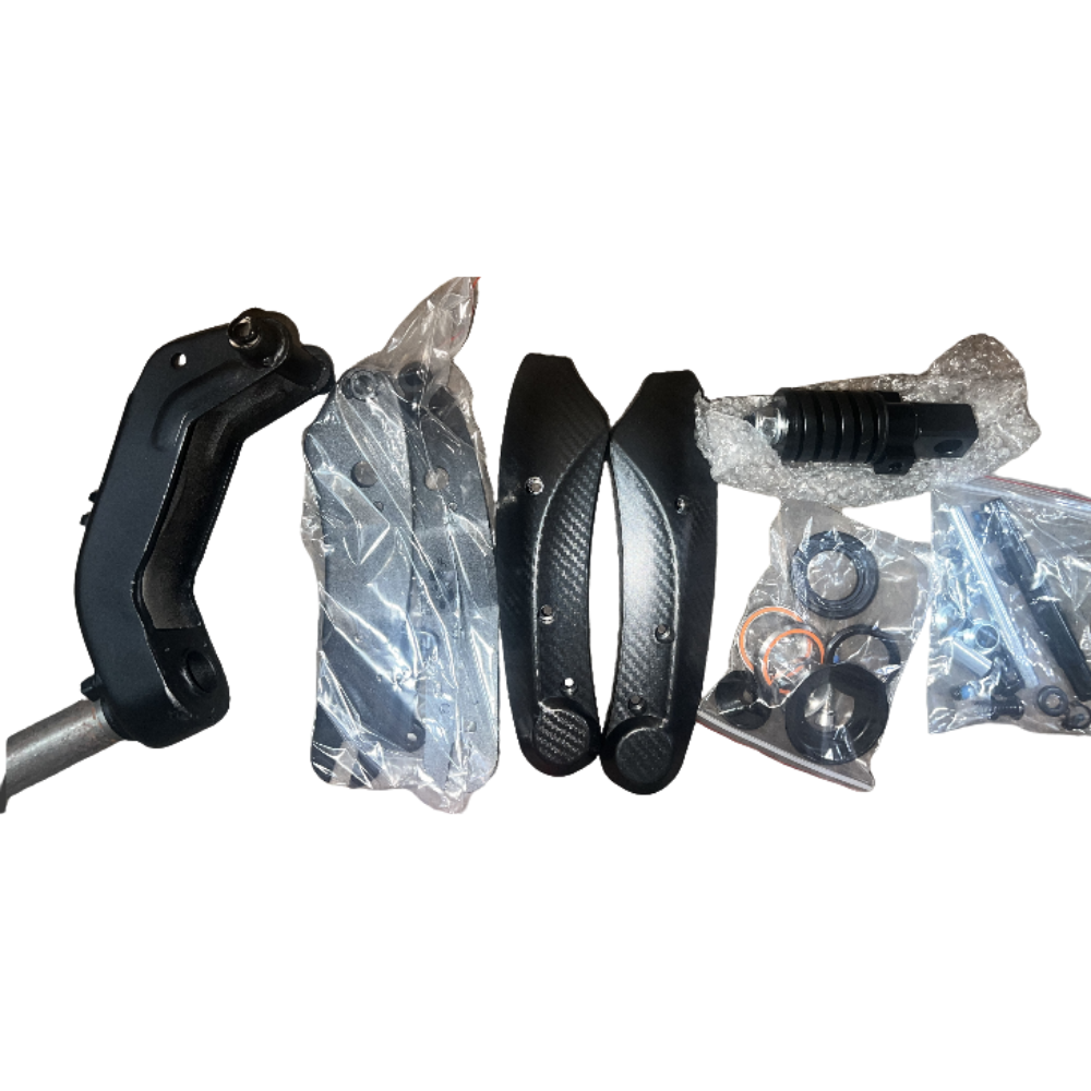 Front Forks Kit with Shock Absorber, Swing Arms & Mounting Bolts for i