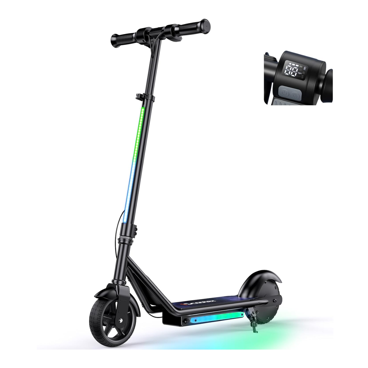 iScooter iK3 Electric Scooter, 150W Motor, LED Display for Kids Ages 6-14