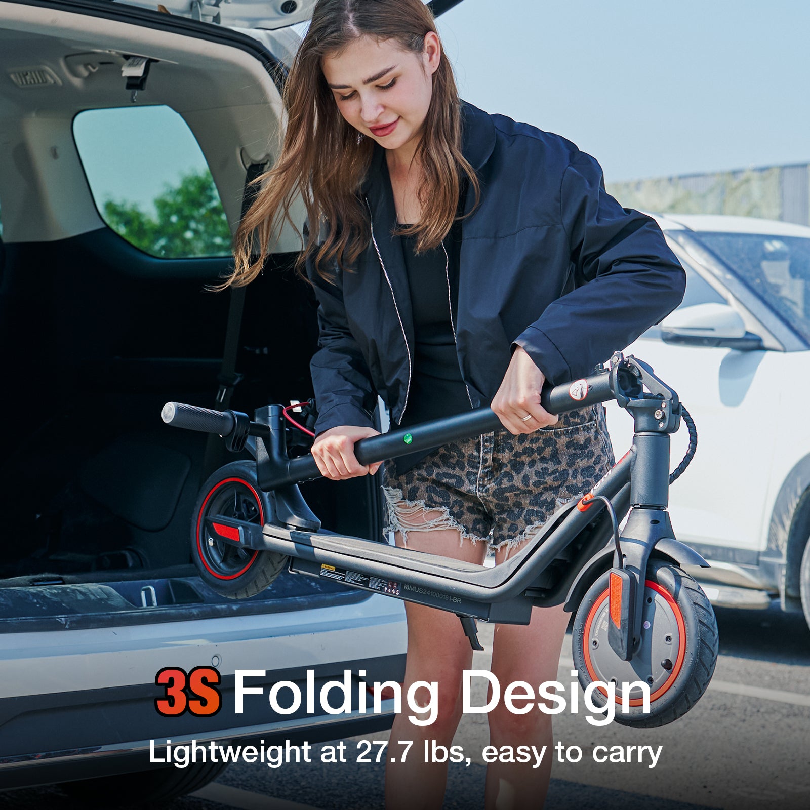 iScooter i8M Electric Scooter 15 Miles Long Range, 19 MPH Top Speed