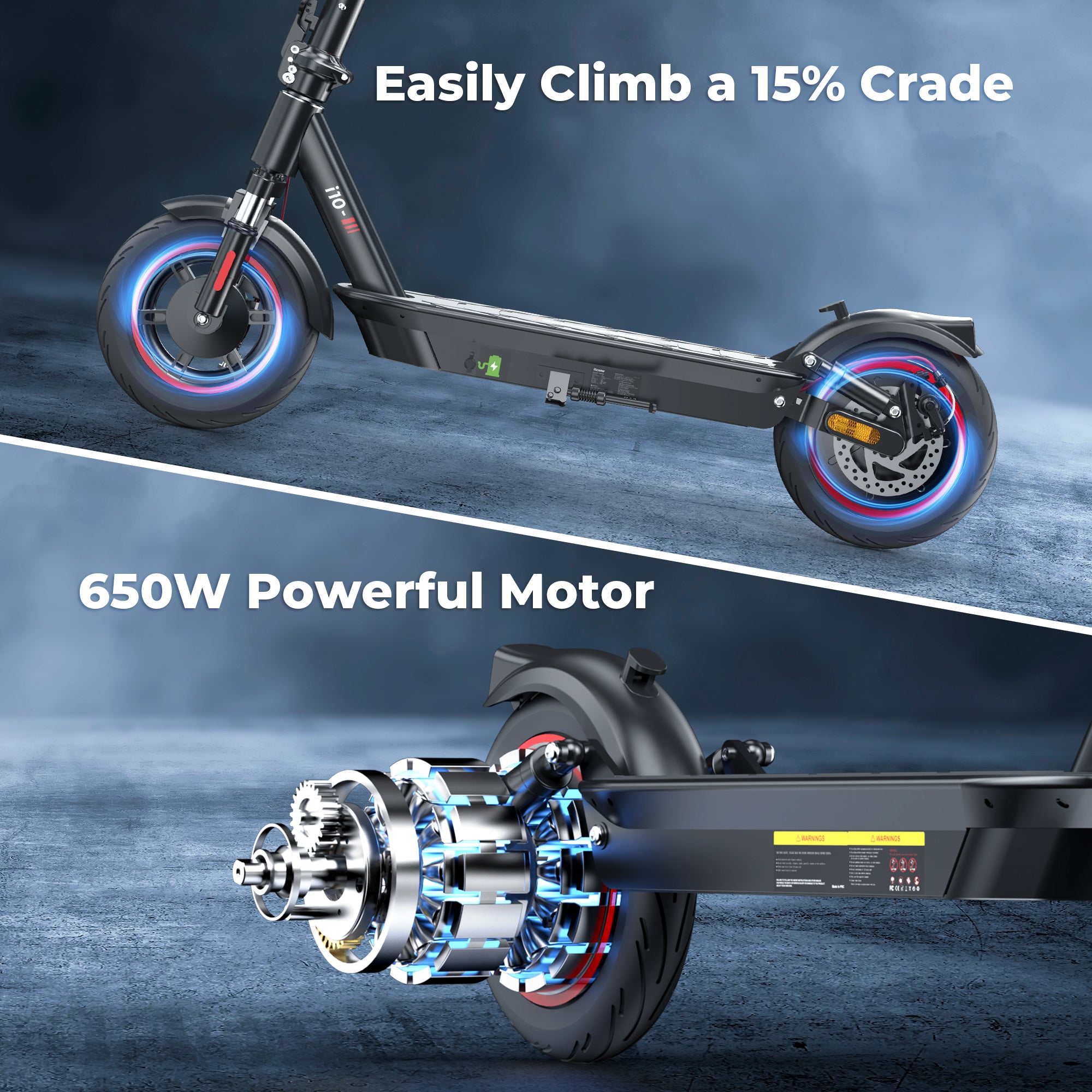 iScooter i10 Series Commuter Electric Scooter for Adult