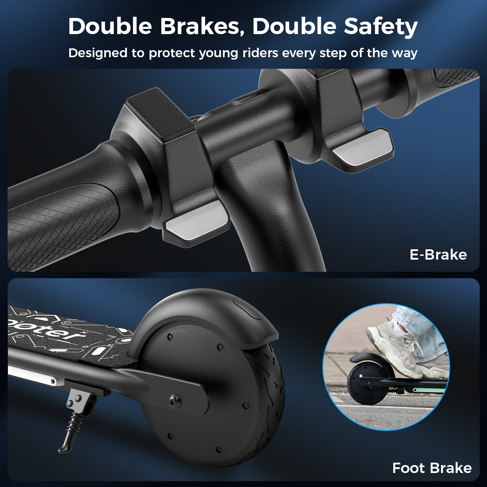 K2 Electric Scooter for Kids 150W Motor