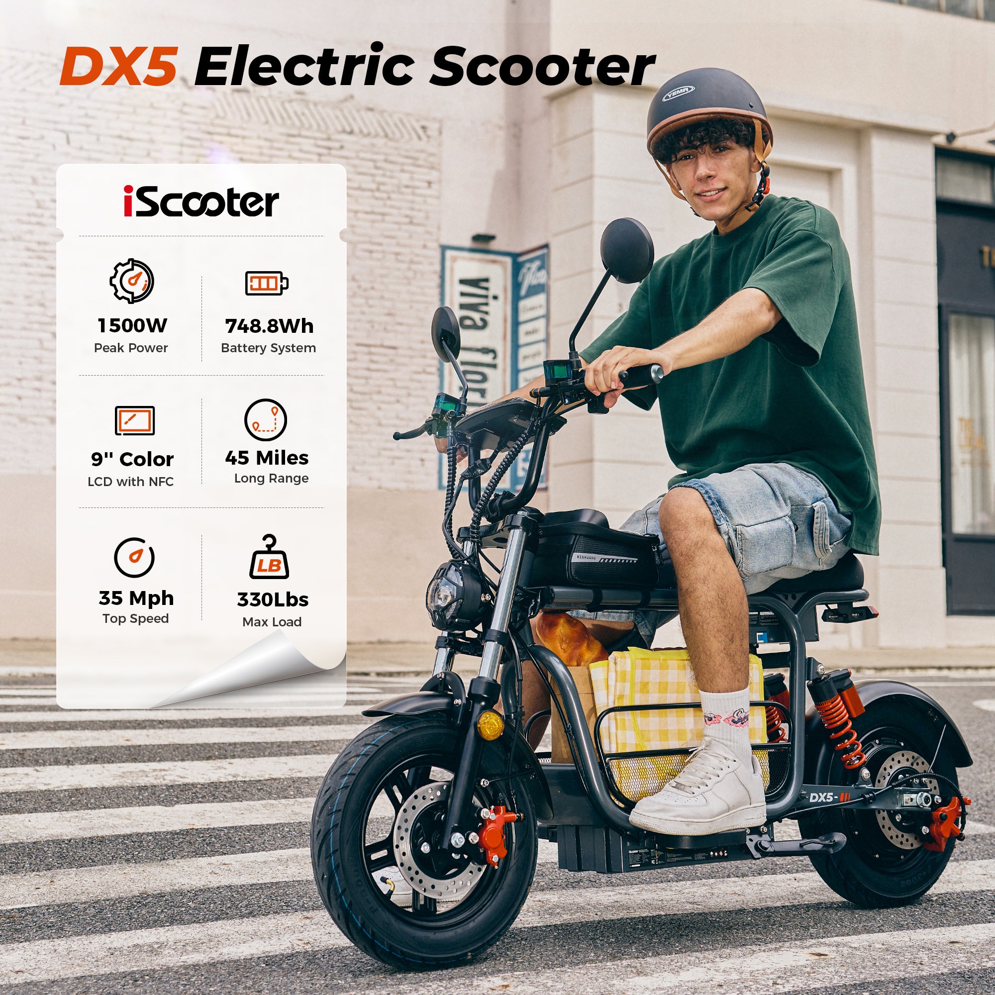 iScooter DX5 Electric Scooter