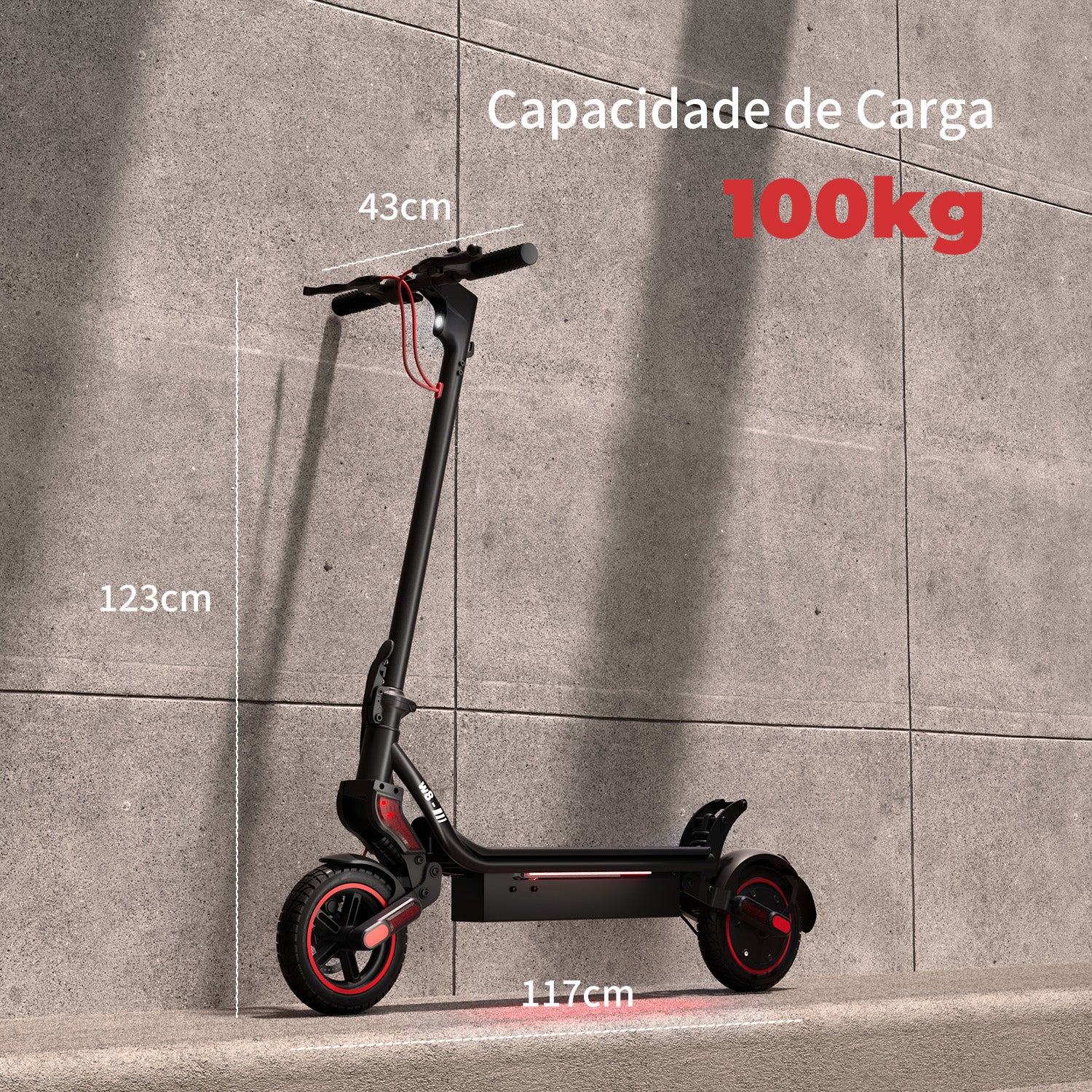 X8Pro Pneus Off-Road de 500 W para Scooter Elétrica