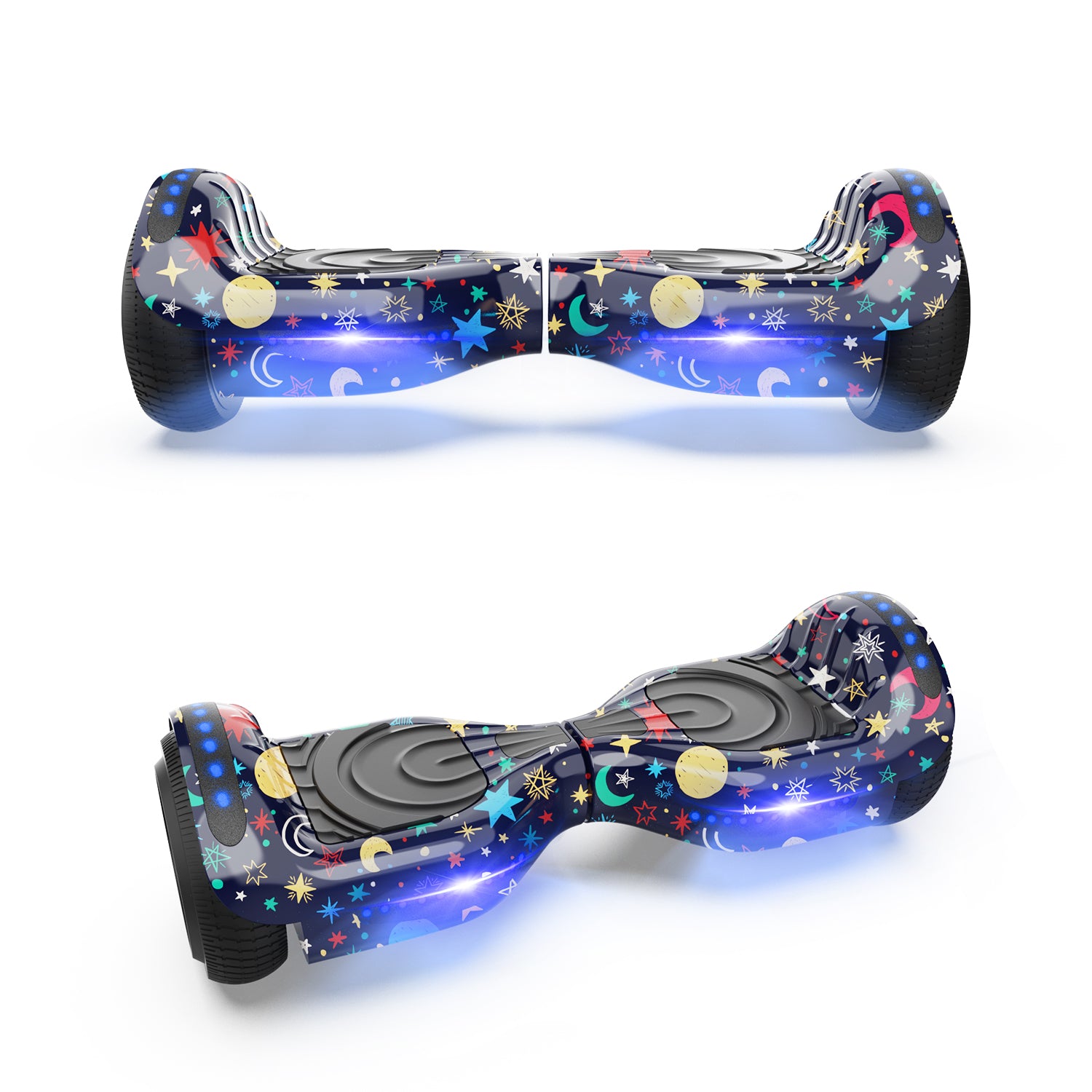 H1 6.5" Bluetooth Hoverboard For Kids 500W Motor&LED Wheel