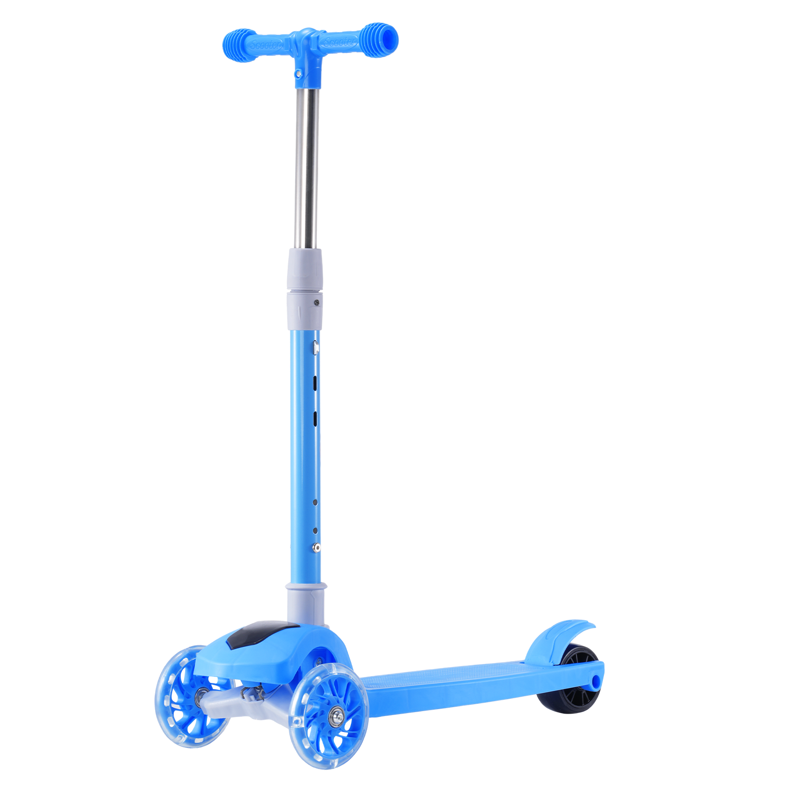 T1 3-Wheel Kids Scooter with LED Light-Up Wheels