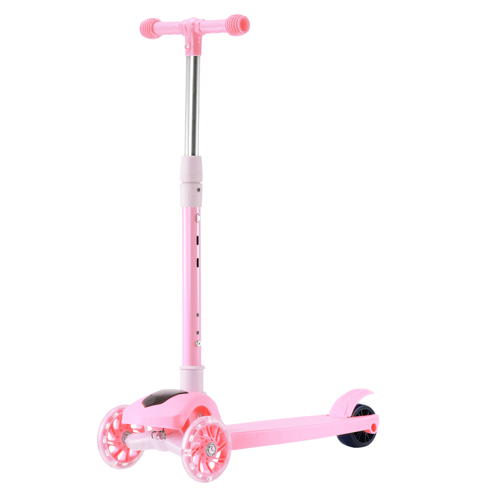 T1 3-Wheel Kids Scooter with LED Light-Up Wheels