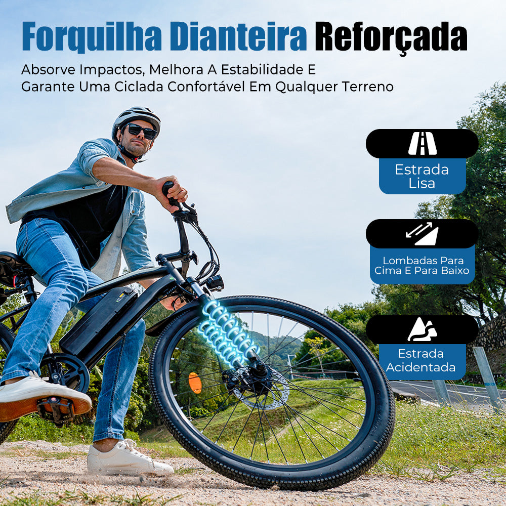 EB3 Bicicleta elétrica com motor de 500 W para adultos