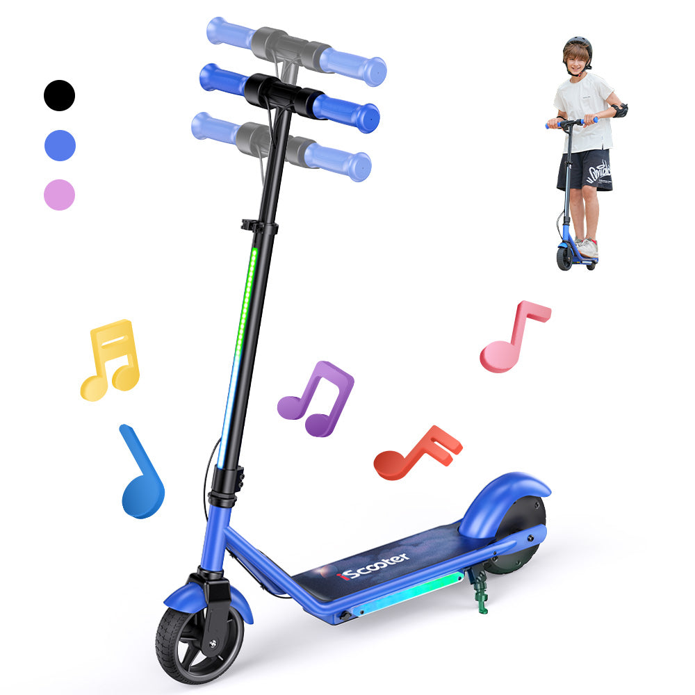iScooter iK3 Electric Scooter, 150W Motor, LED Display for Kids Ages 6-14