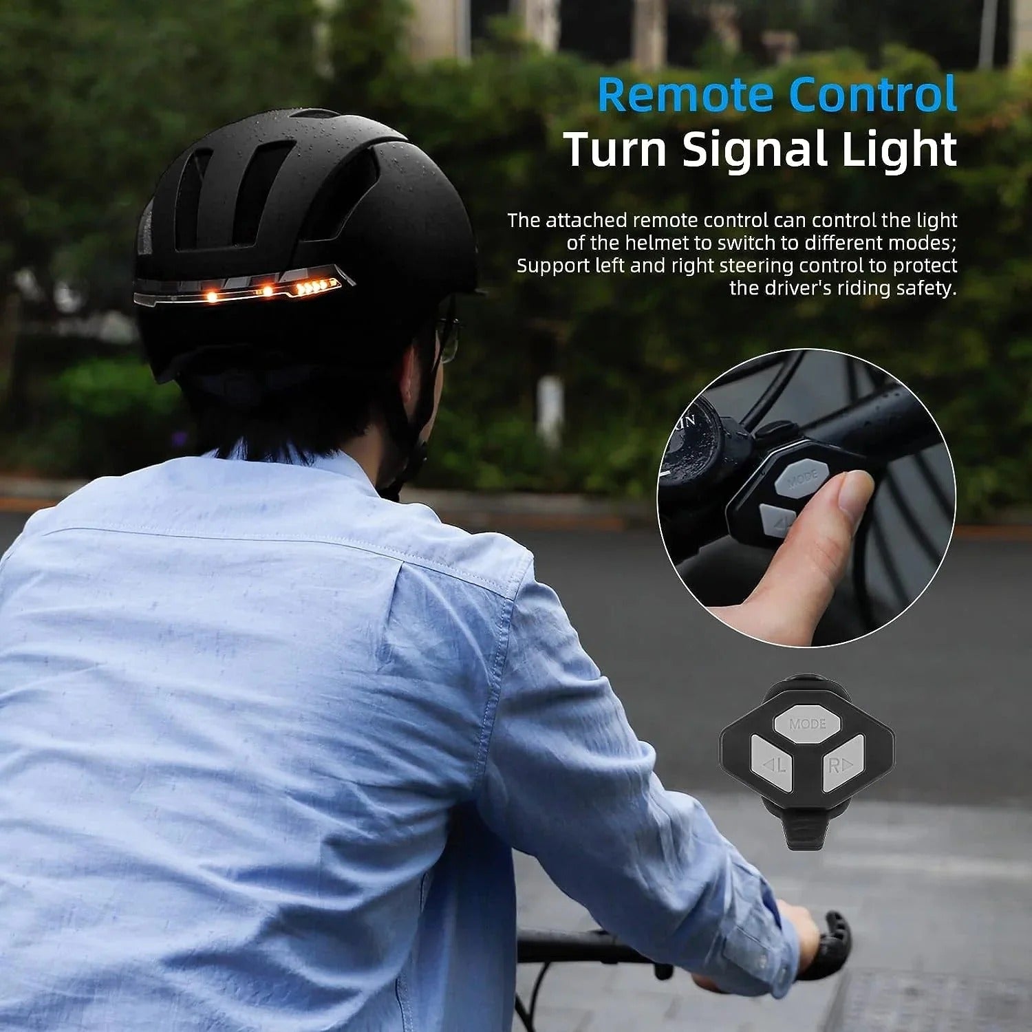 Smart Electric Scooter Helmet