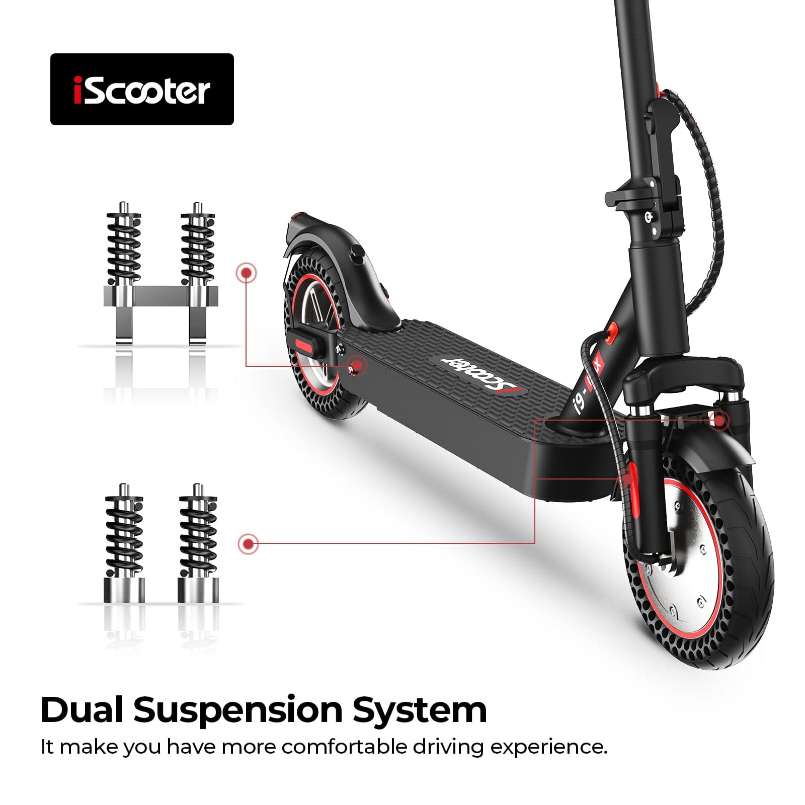 Refurbished i9Max Foldable Electric Scooter 500W