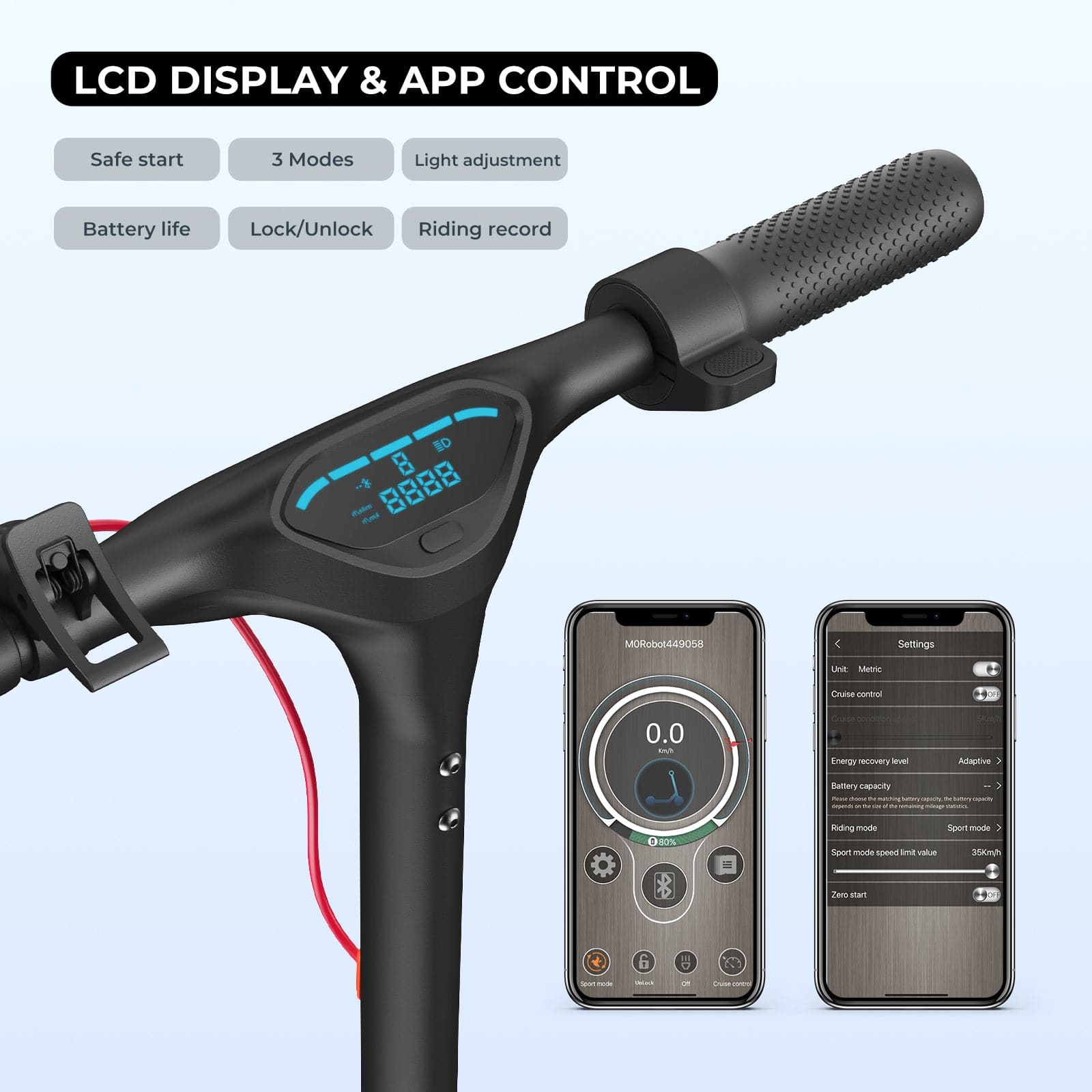 Refurbished i9Max Foldable Electric Scooter 500W