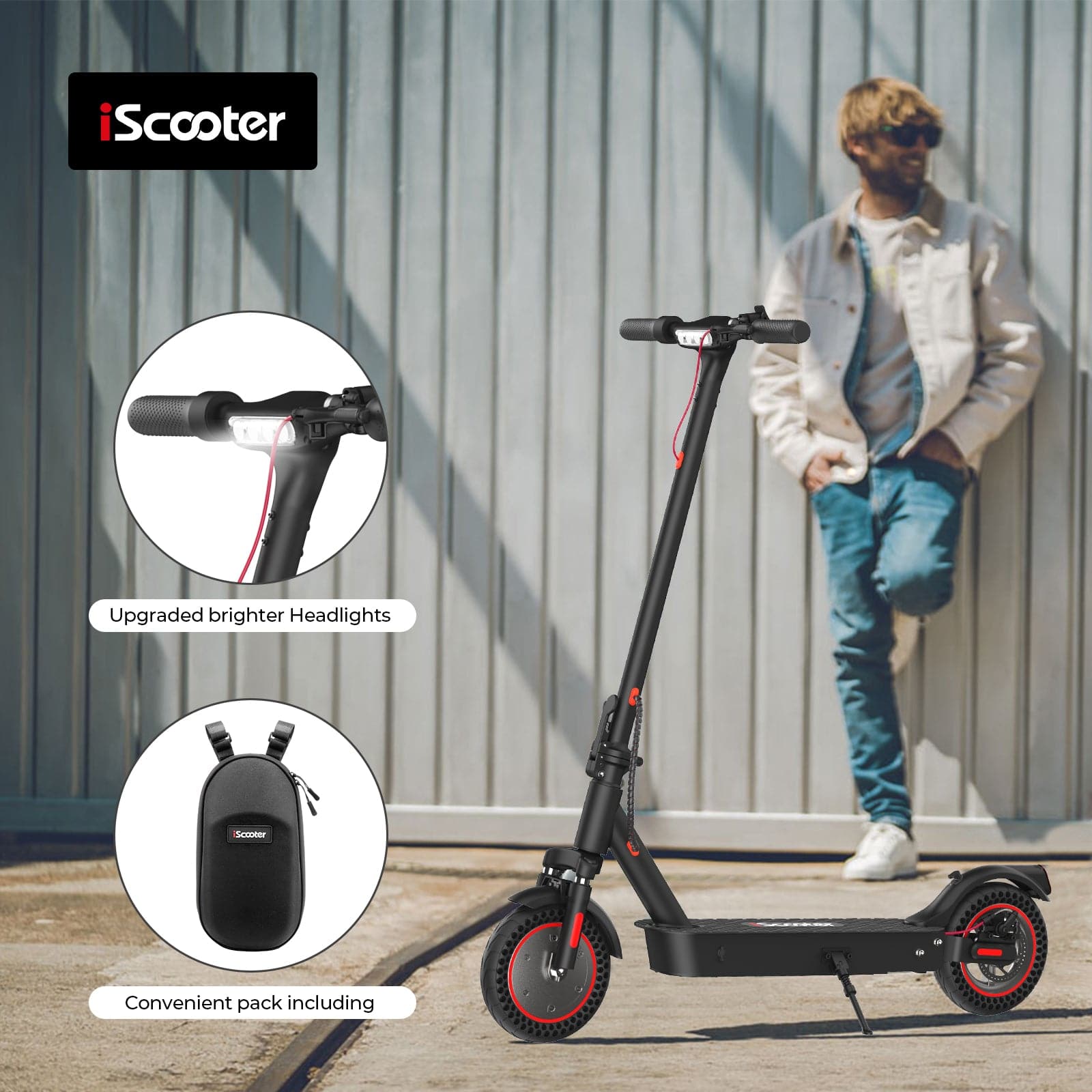 Refurbished i9Max Foldable Electric Scooter 500W