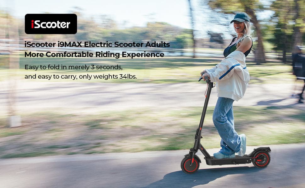 Refurbished i9Max Foldable Electric Scooter 500W