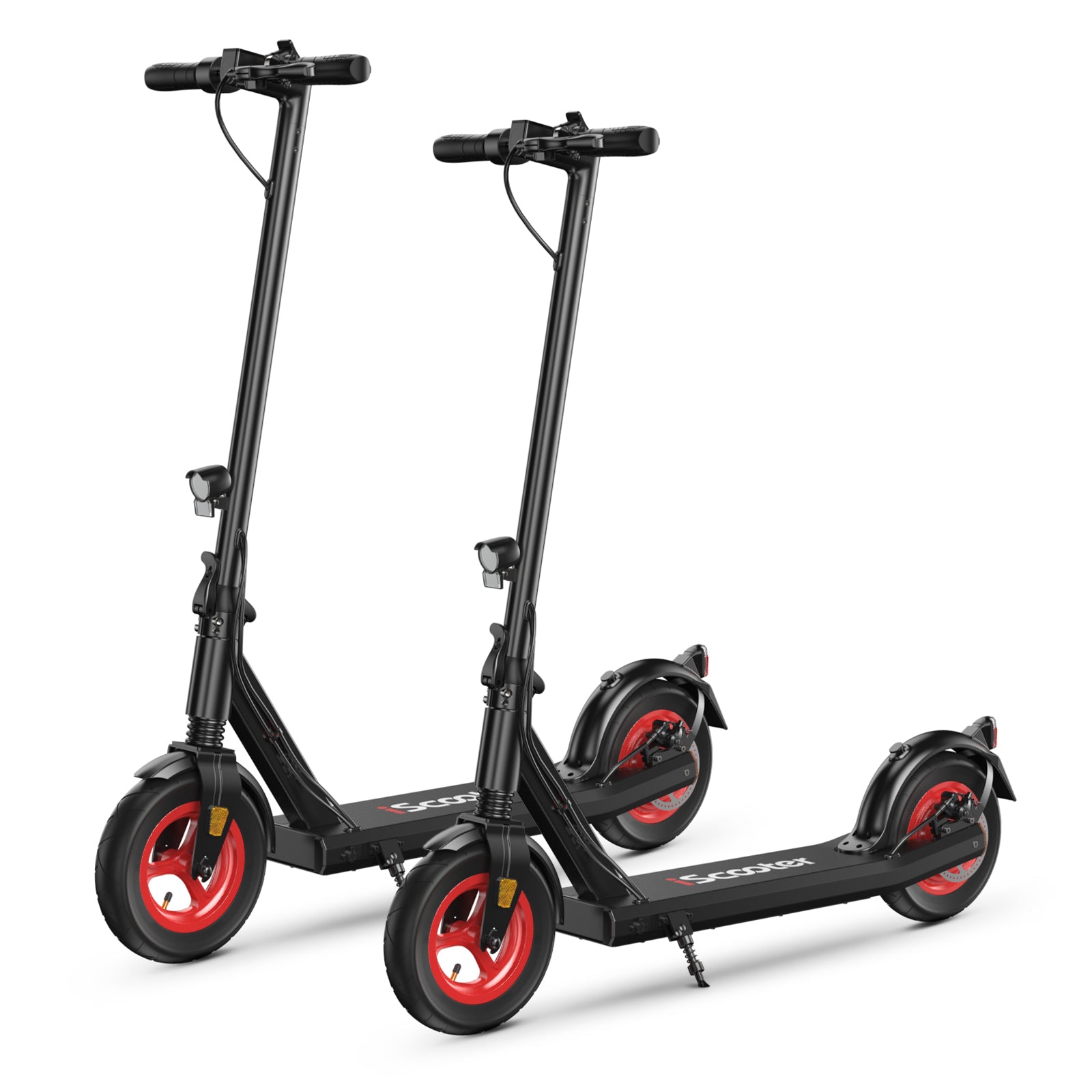CUNFON Electric Kick Scooter 350W Motor Up to 19 Miles and 500W 24