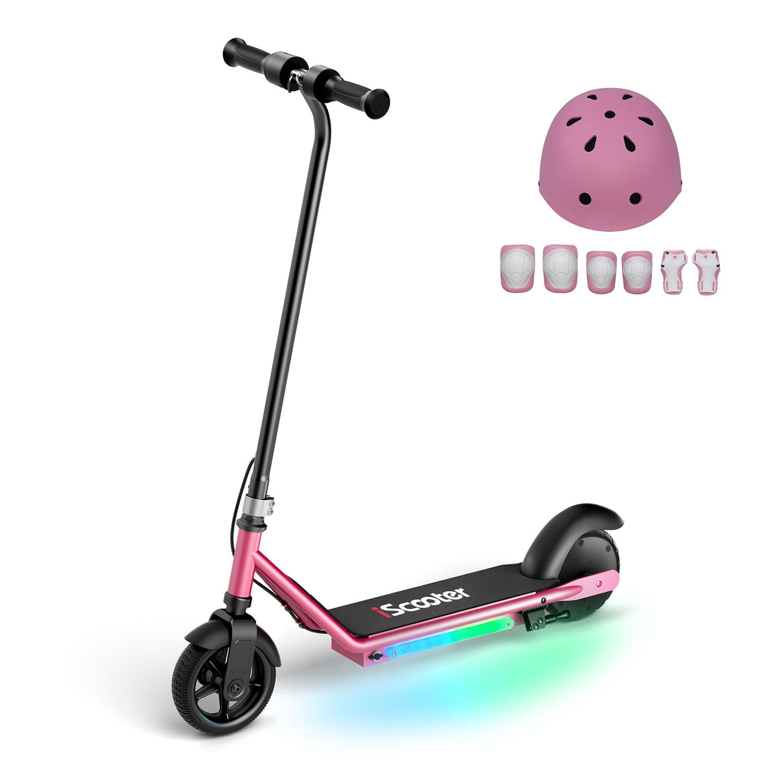 iScooter iK3 Electric Scooter 150W Motor LED Display for Kids Ages 6 14