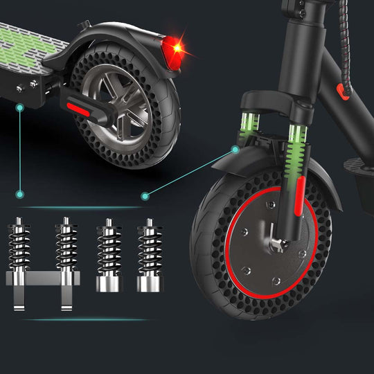 Front and Rear Dual Suspension