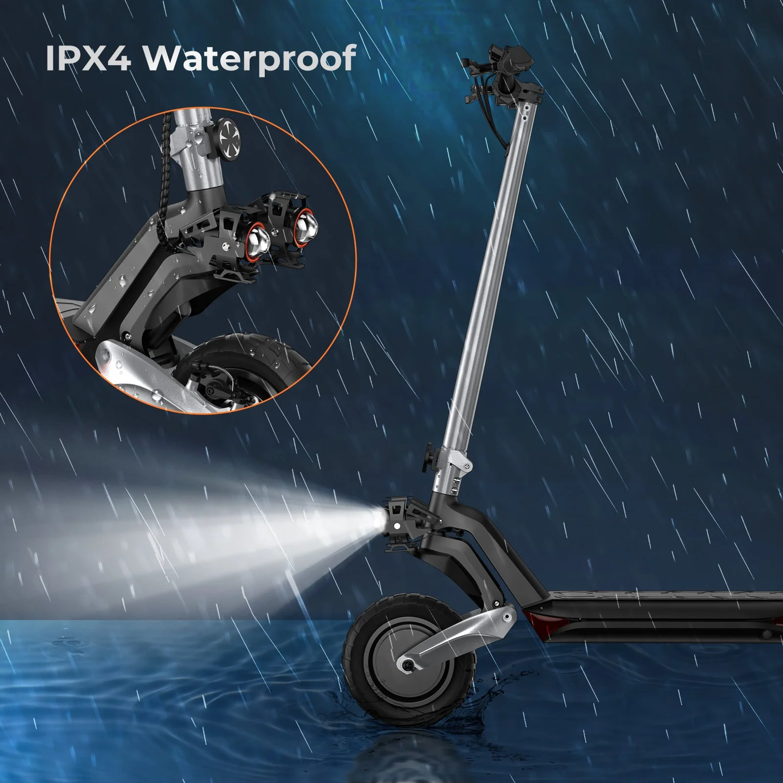 R3 Pro 1600W Dual Motors Off Road Electric Scooter