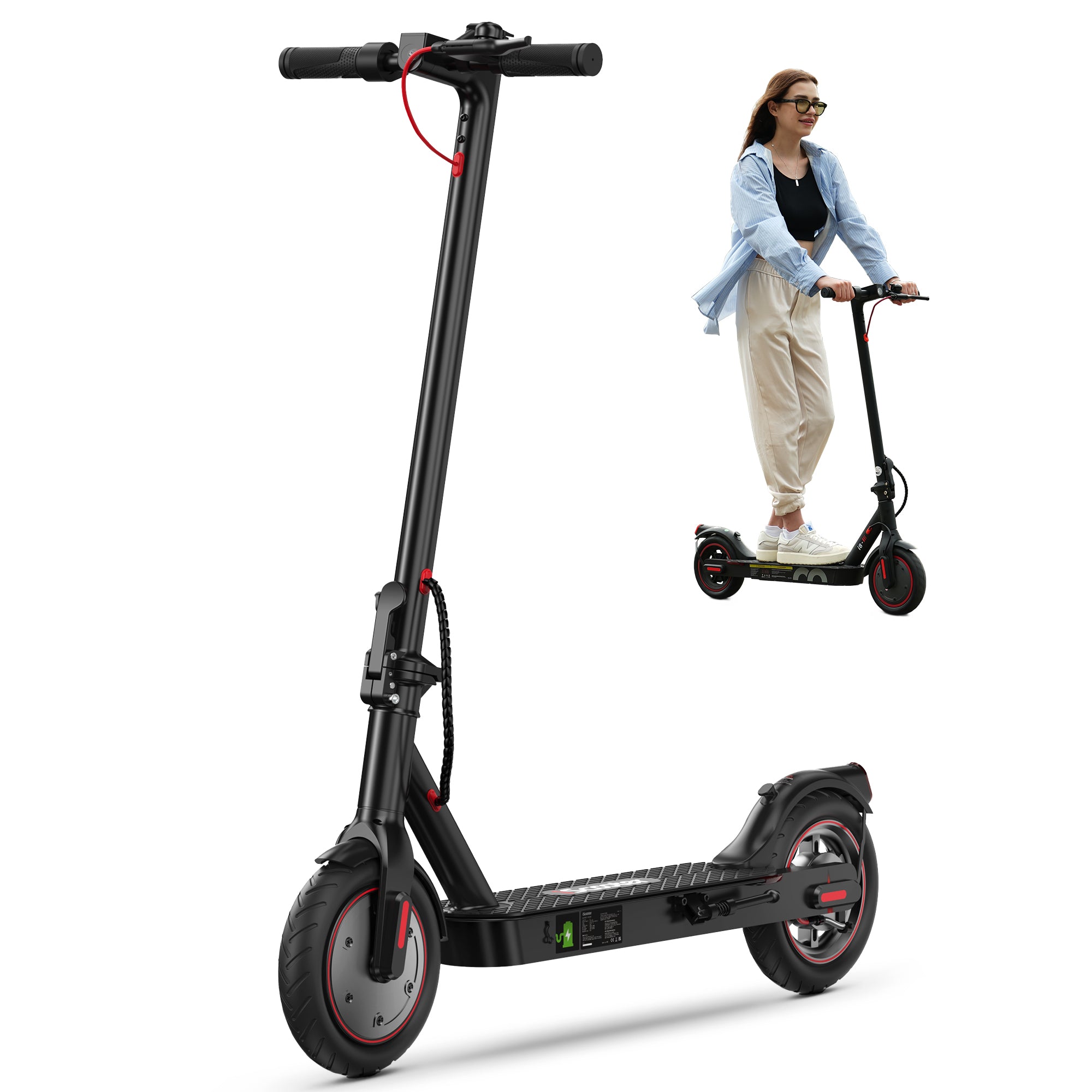 iScooter i8 Electric Scooter 350W for Adults and Teens