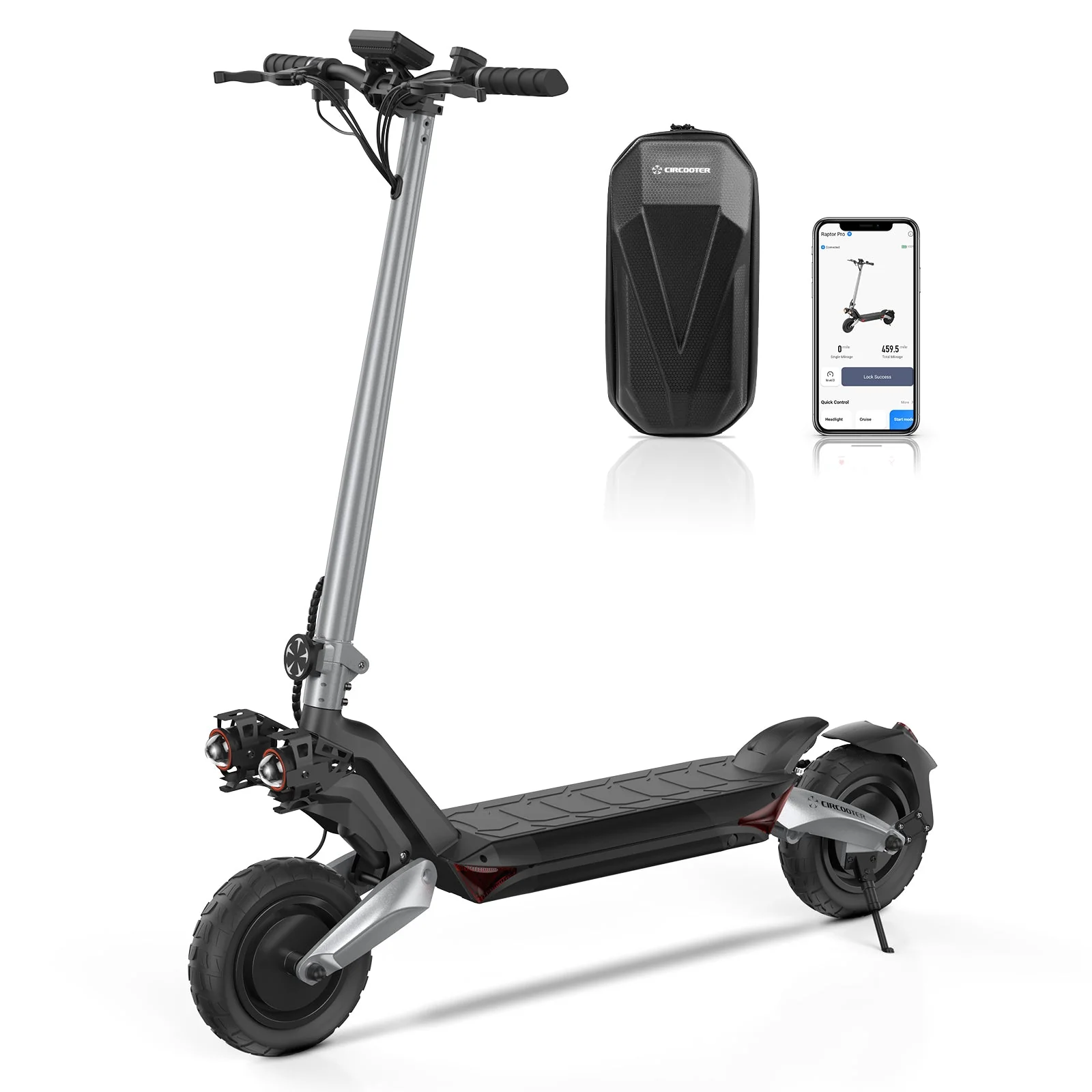 R3 Pro 1600W Dual Motors Off Road Electric Scooter