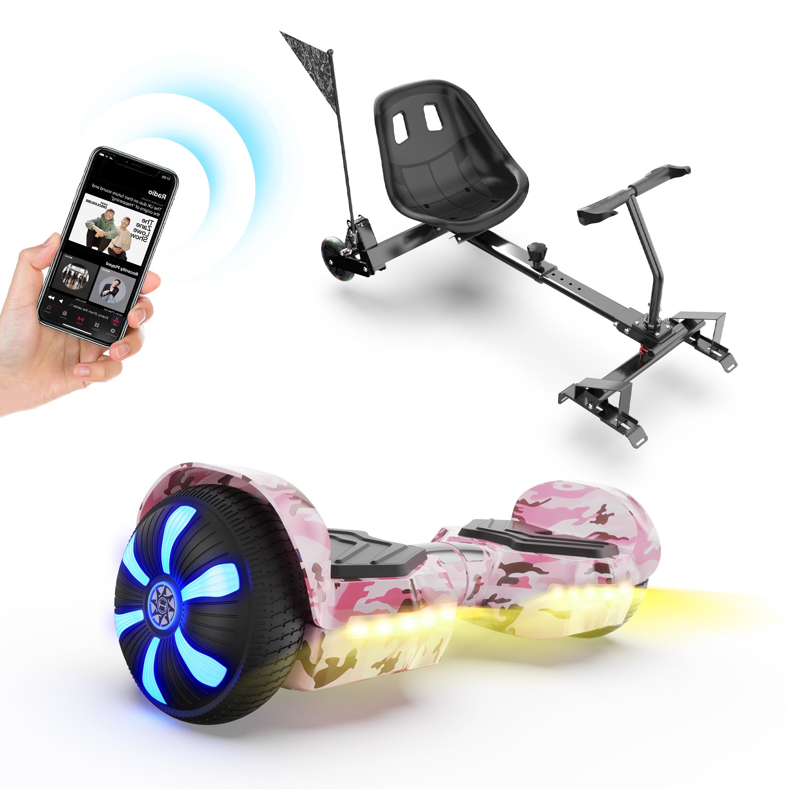 H2 New Version Bluetooth Hoverboard