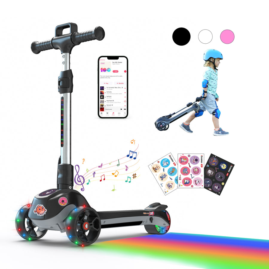 iK2 Electric Scooter Bluetooth Music Speaker for Kids Ages 3-8