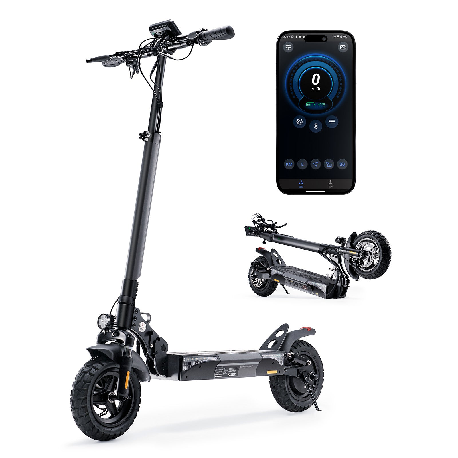 W9 Off-Road Electric Scooter Adults 1000W Motor