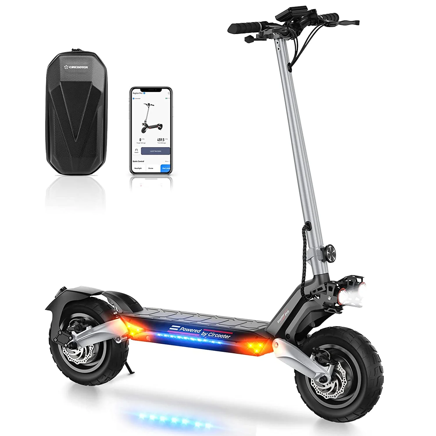 R3 Pro 1600W Dual Motors Off Road Electric Scooter