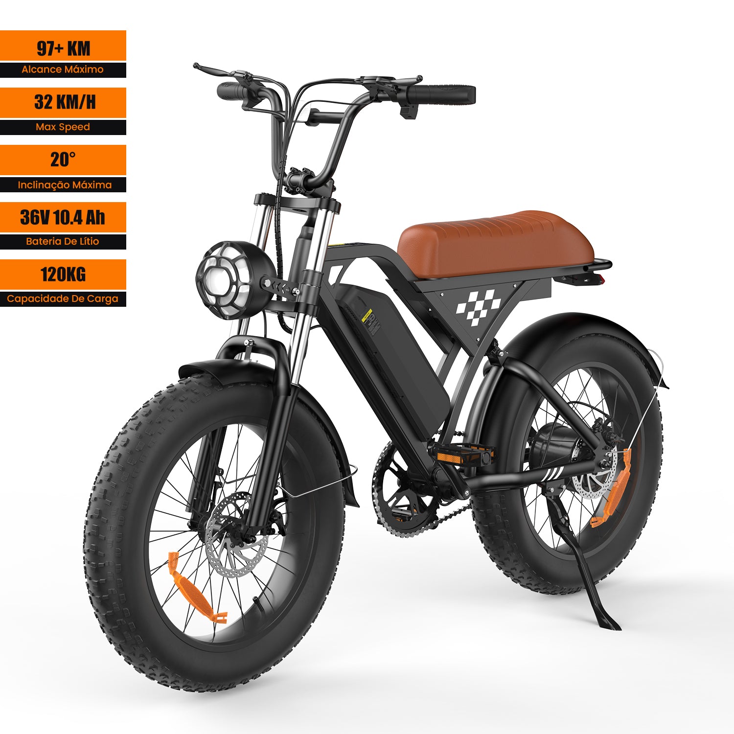 EB5 Bicicleta elétrica com motor de 1000 W para adultos