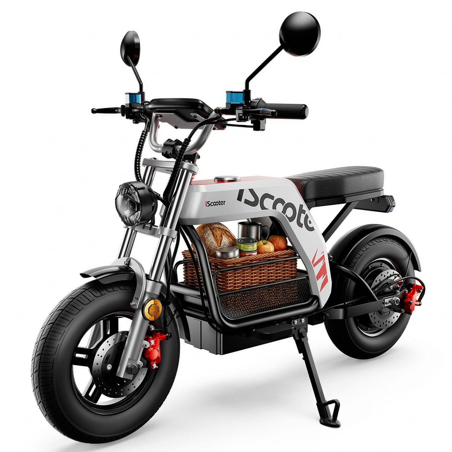 iScooter DX5Pro Electric Scooter with Seat 2000W Motor