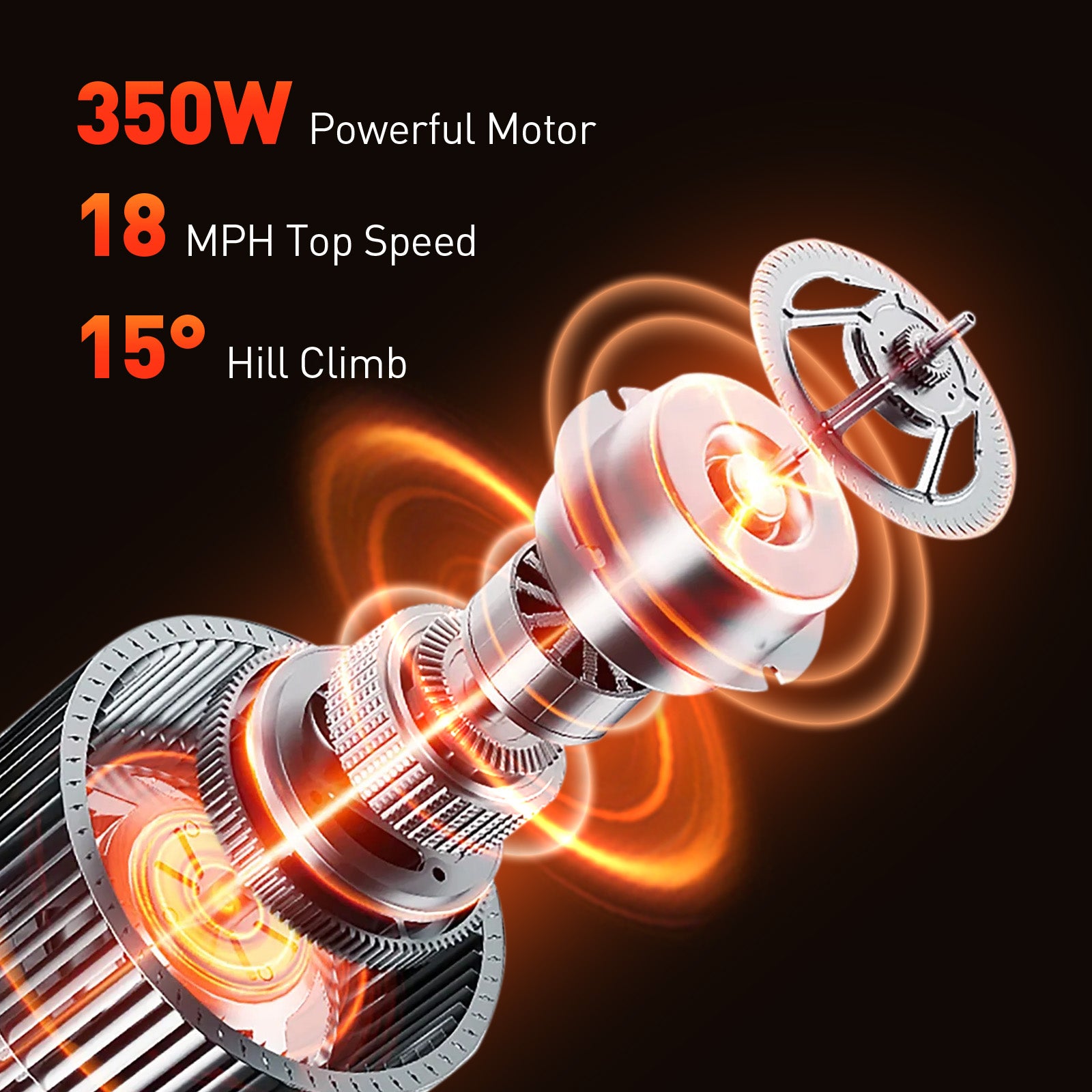 X3 Scooter elétrica para adultos, motor de 350 W, 30 km/h