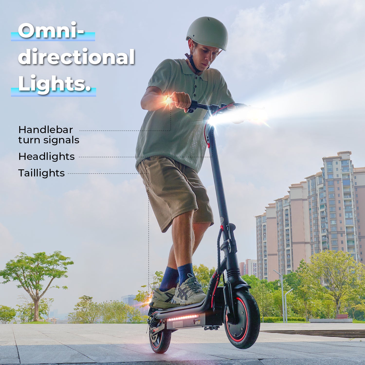 W7 350W Commuting Electric Scooter for Adults