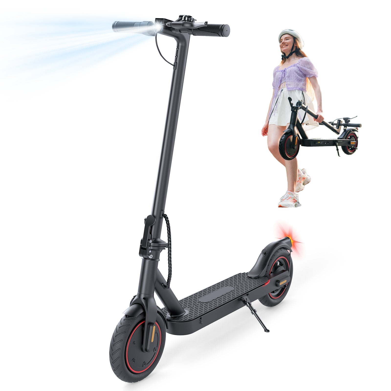 X3 Scooter elétrica para adultos, motor de 350 W, 30 km/h