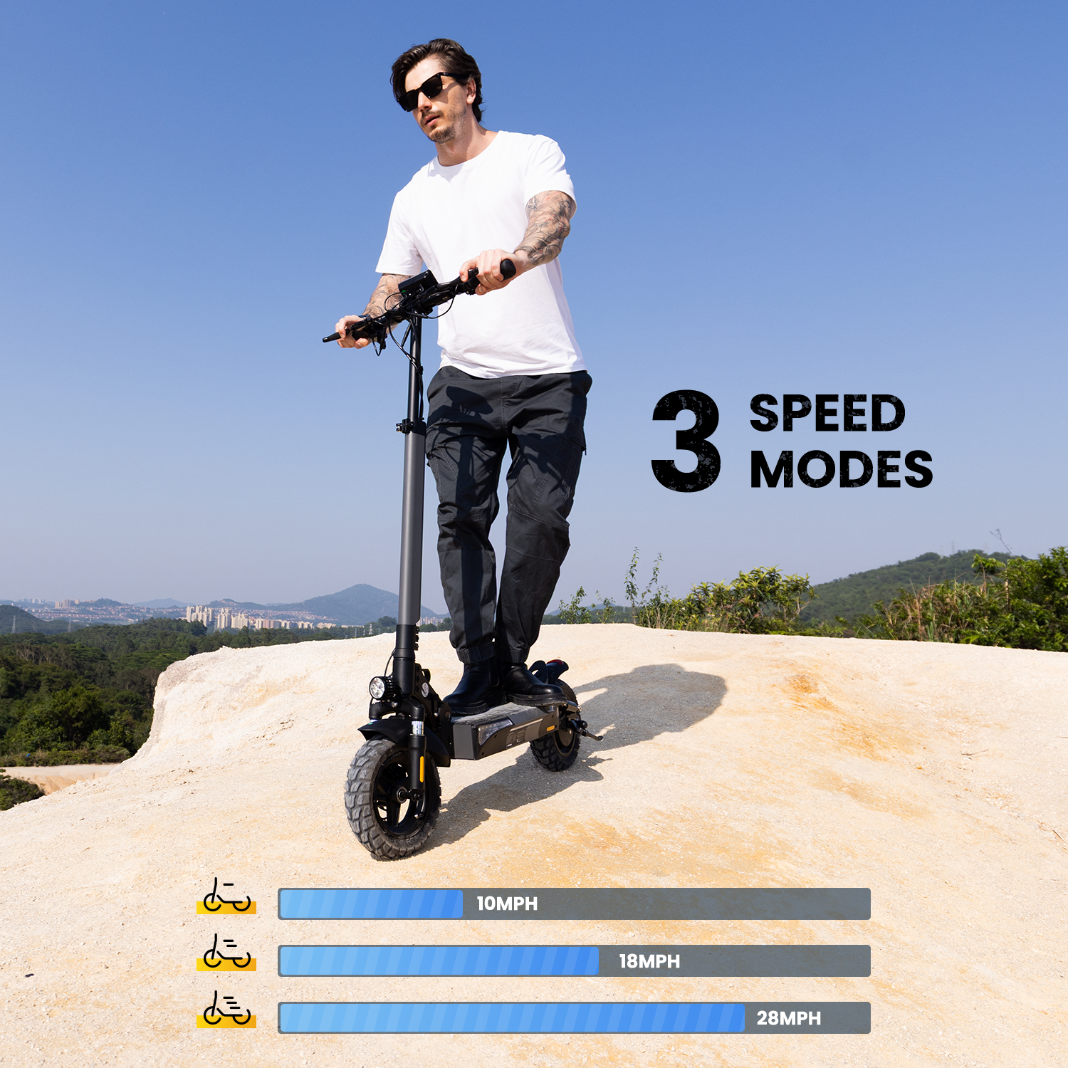 X9 Off-Road Electric Scooter Adults 1000W Motor