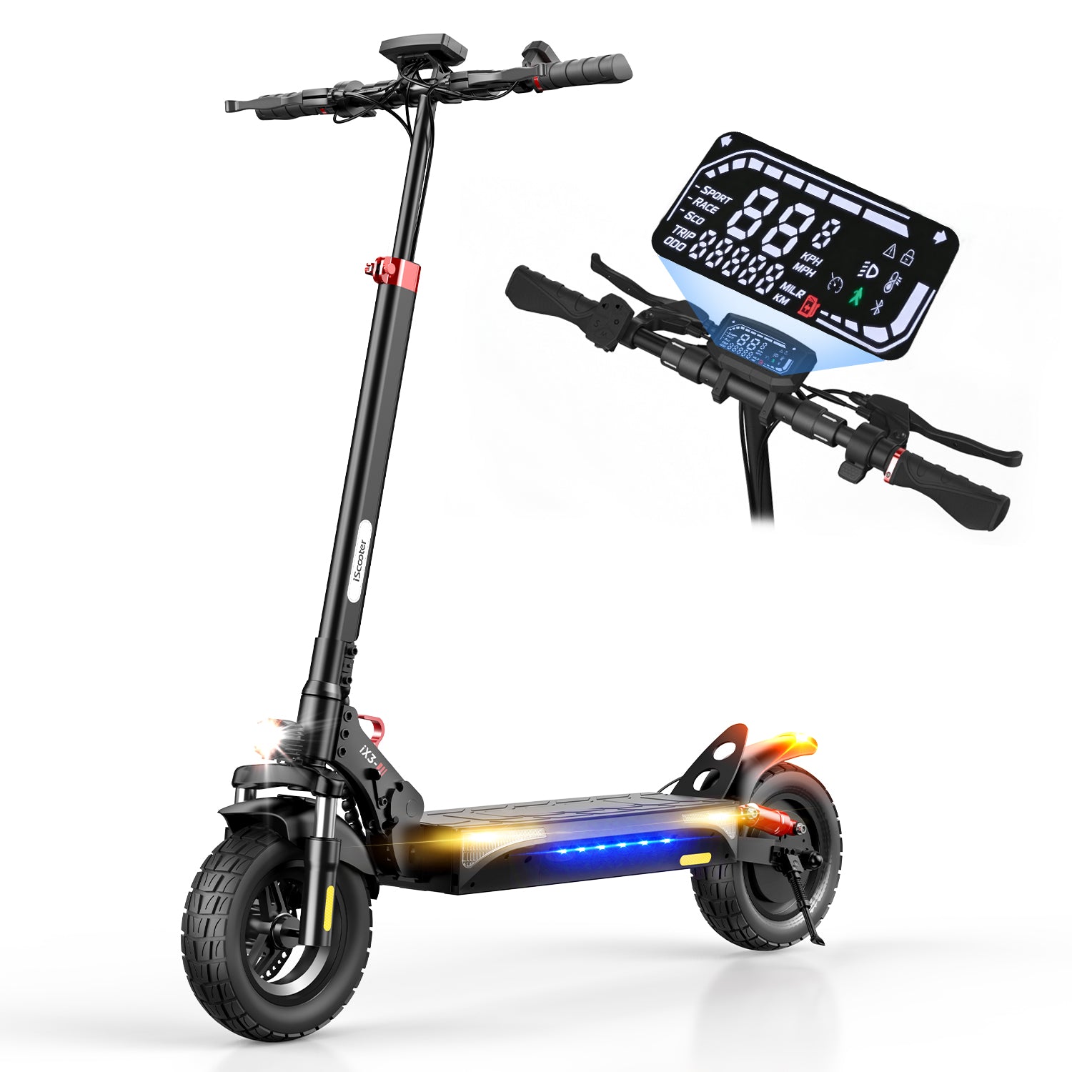 iScooter iX3 800W Off Road Electric Scooter