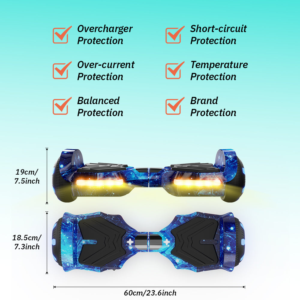 Cheap hoverboard with bluetooth and lights best sale