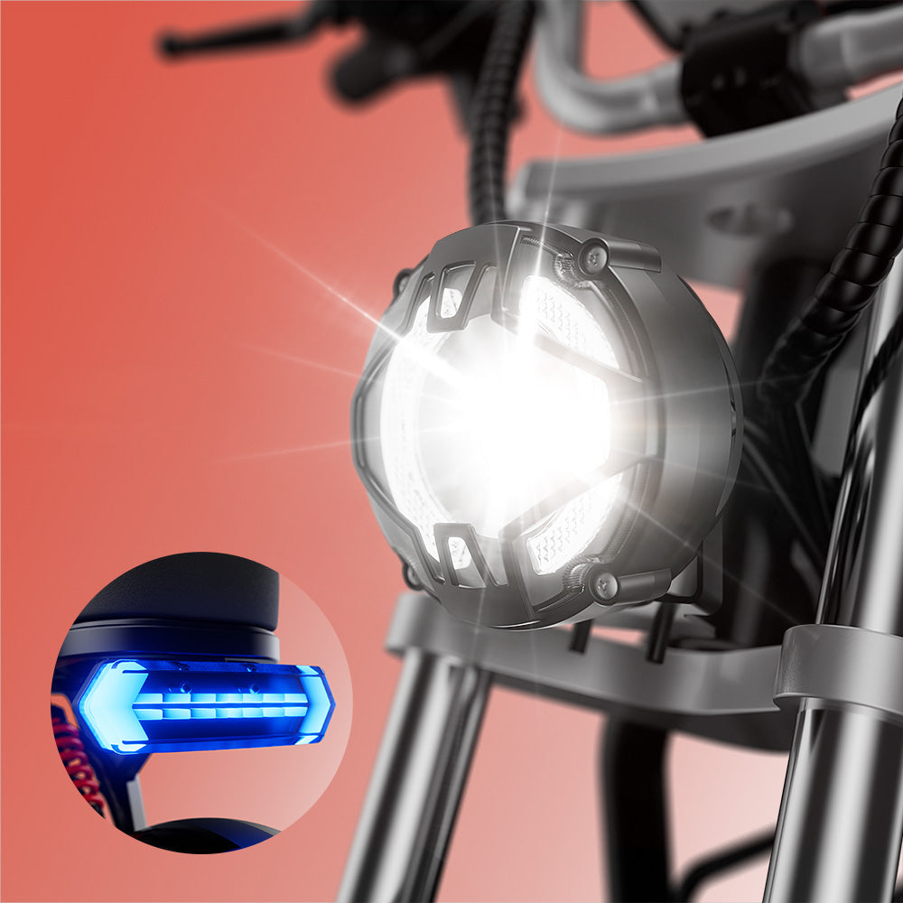 iScooter DX5Pro Electric Scooter with Seat 2000W Motor