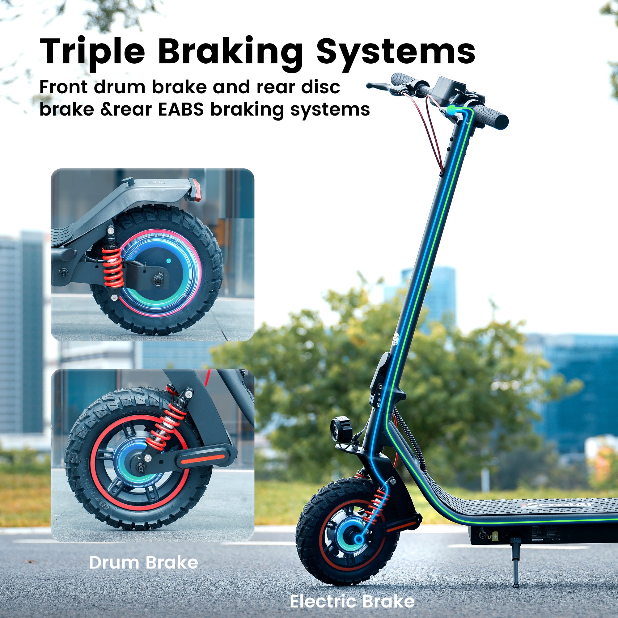 iScooter i10 Pro 800W Commuter Electric Scooter